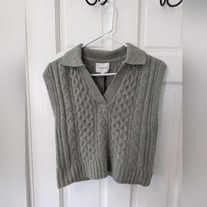 Soft cozy sweater vest